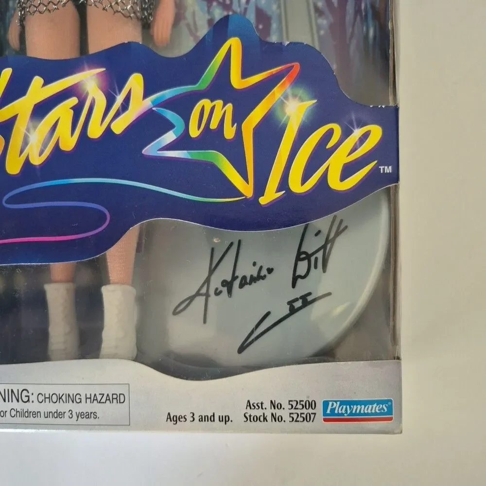Playmates Stars On Ice Katarina Witt Olympics Skater Fashion Play Doll 1998